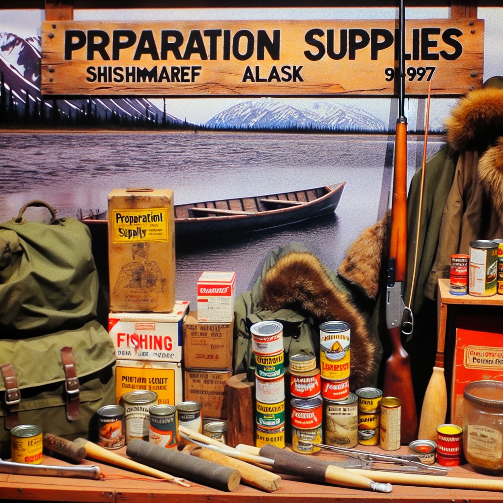 Preparation Supplies in Shishmaref, Alaska 99772