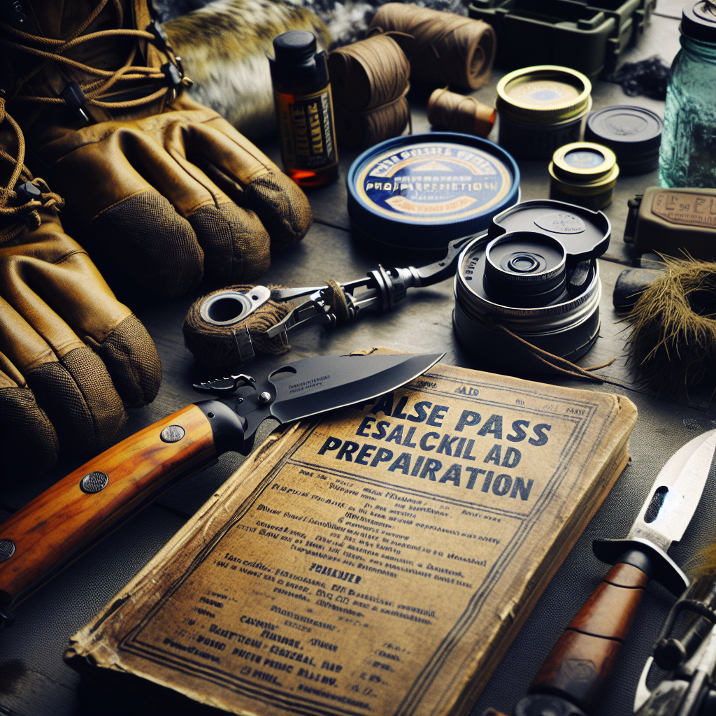 Preparation Supplies in False Pass, Alaska 99583